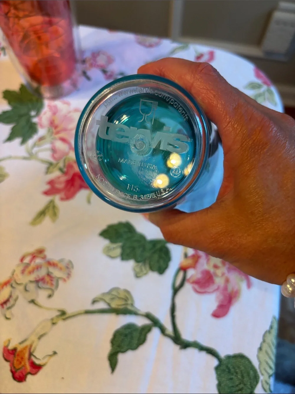 Tervis Tumbler Double-Walled Orange & Teal Tumbler Set - Home Dining Never Used